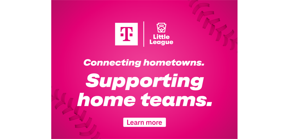 Another season of hometown ball made possible by @TMobile support of local little leagues like ours.